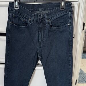 Men's Slim Fit Denim Jeans in Deep Blue